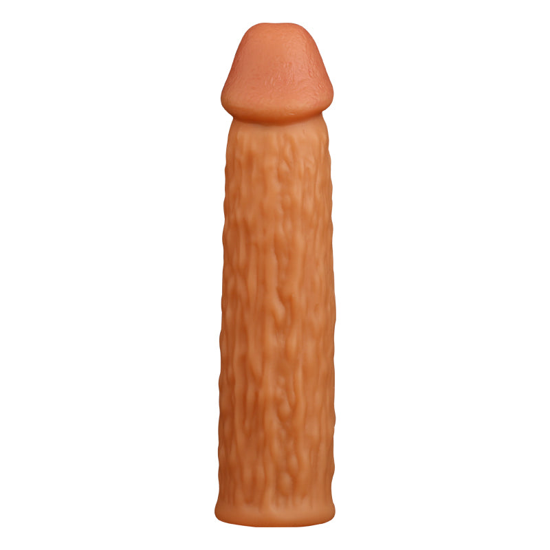 Vegetable Cock Sleeve Enlarger Condom - Fantasy Penissleeve Realistic Glans Sex Toys for Men
