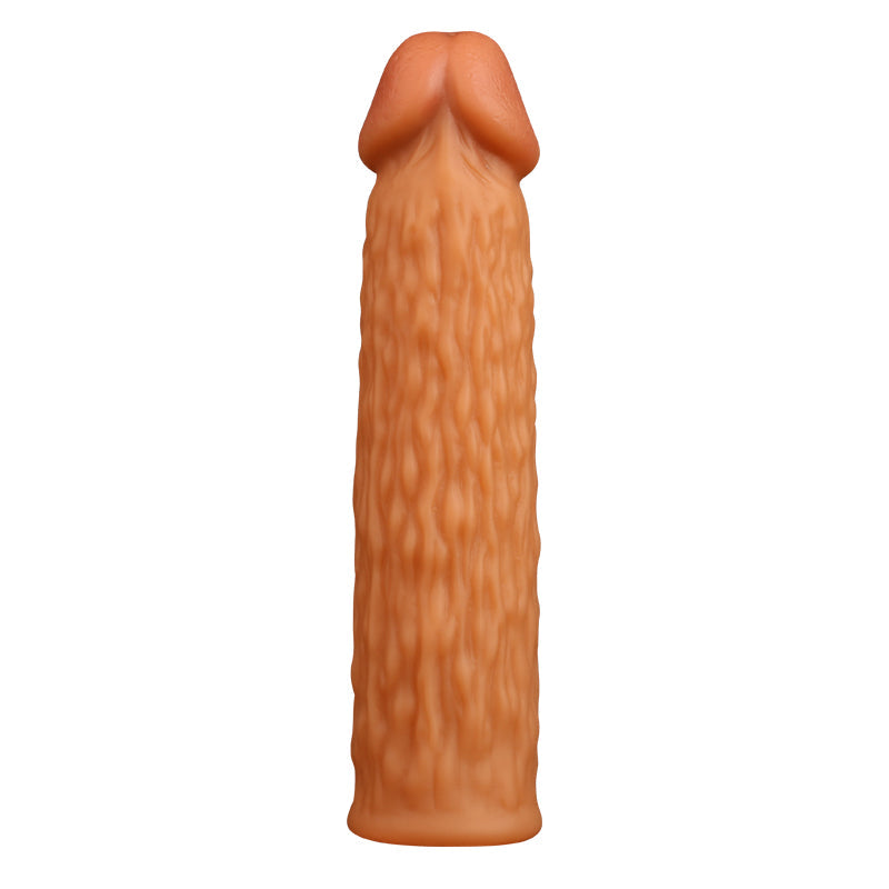 Vegetable Cock Sleeve Enlarger Condom - Fantasy Penissleeve Realistic Glans Sex Toys for Men