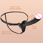 Strap On Double End Didlo - Remote Control Vibrating Pleasure for Lesbian Couples