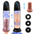 Electric Penis Pump Male Masturbator - Vaccum Sucking Pussy Masturbation Sleeve for Men