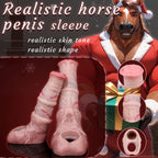Realistic Silicone Penis Sleeve – Dual Size Extension Cover