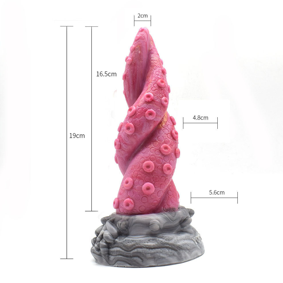 Fantasy Octopus Tentacle Dildo Vibrator - Monster Vibrating Anal Dildo Buttplug Sex Toys