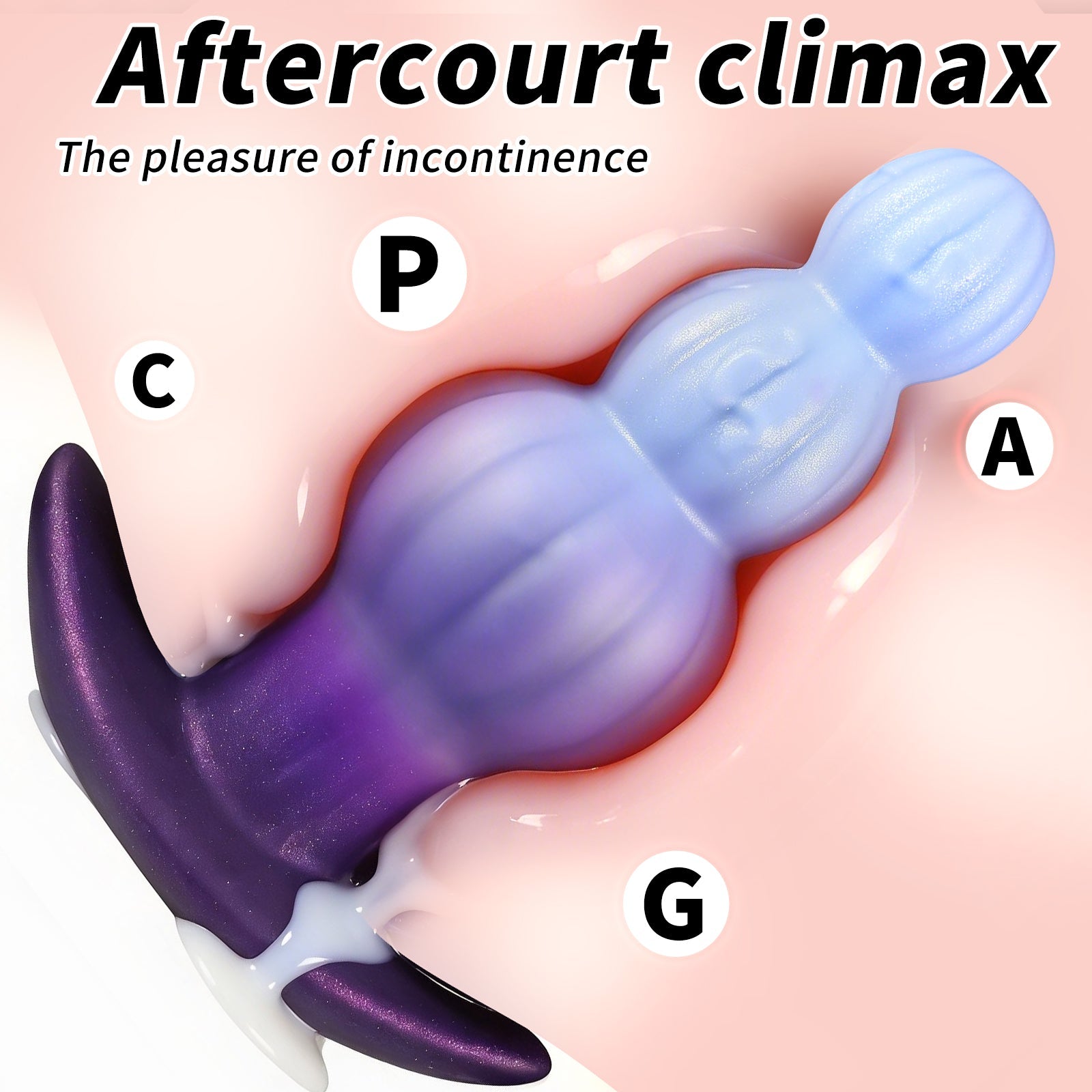 Gradient Silicone Prostate Massager Plug