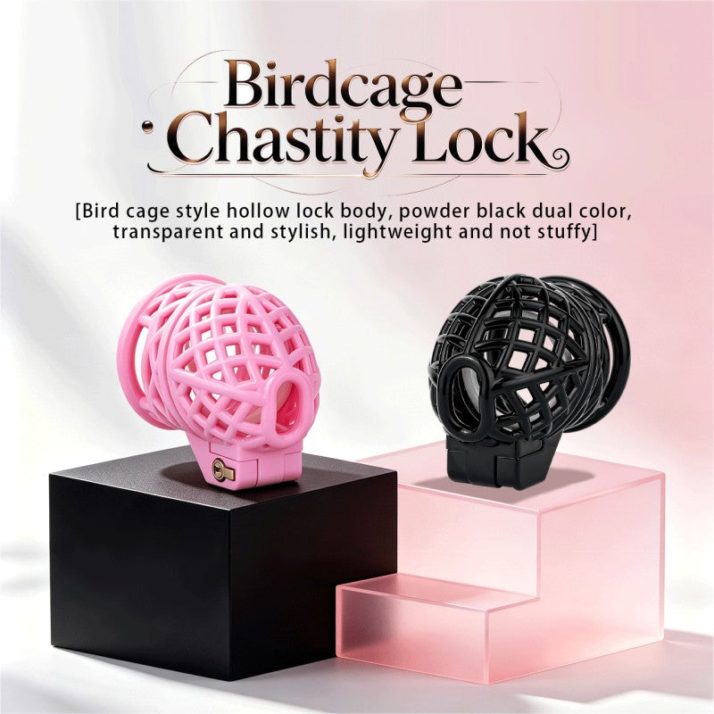 Resin Shaft-Only Chastity Cage | Ringless Breathable Coronal Ridge Fixation Design