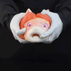 Cartoon Pony Head Male Masturbator Sleeve with Textured Single Channel