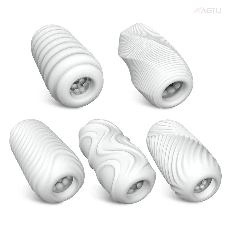 Silicone Pocket Pussy Cock Sleeve - Lifelike Vagina Penis Masturbation Cup Sex Toys for Men