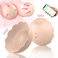 App Control Breast Massager - Silicone Expansion Cup Vibrating Nipple Pads Women Vibrator