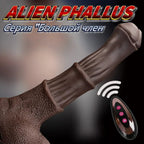 Remote Control Thrusting Huge Horse Dildo - Realistic Animal Vibrating Dildos Butt Plug