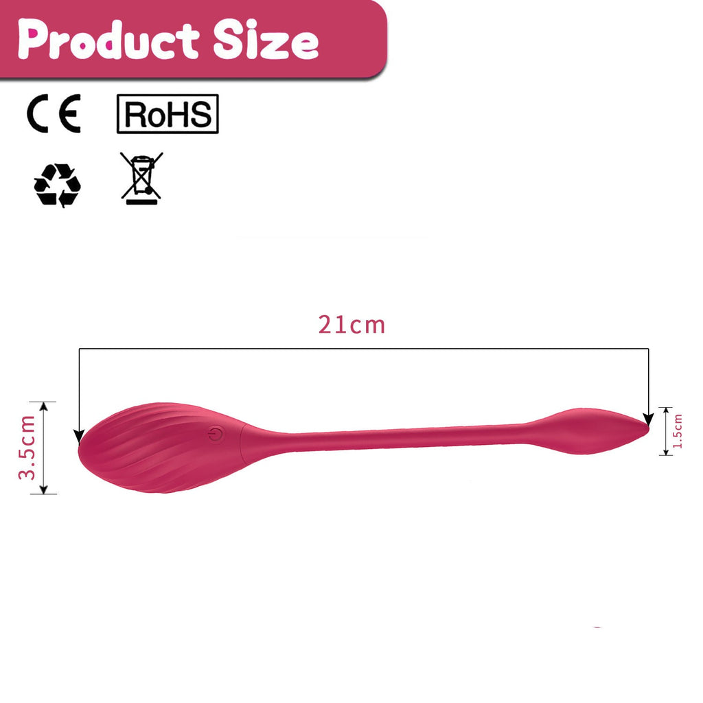 APP Control Vibrating Panty Egg - Wearable G Spot Anal Vibrator Prostate Massager
