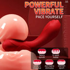 Vibrating Dildos G Spot Rose Vibrator - Dual End Dildo Vibrator Bendable Female Sex Toys