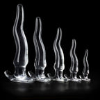 Jelly Anal Dildo Butt Plug - Crystal Soft Anal Dilator Vaginal Prostate Massager