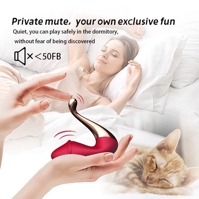 Swan Realistic Dildo Vibrating Panties - APP Control Double Clit Vibrator Wopmen Masturbator Gifts