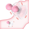 Nipple Sucker Massager - Breast Pump Rotating Clamp Stimluation Women Sex Toys Novelty Gifts