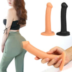 Slender Anal Dildo Butt Plug - Silicone Suction Cup Dildo G Spot Prostate Massage