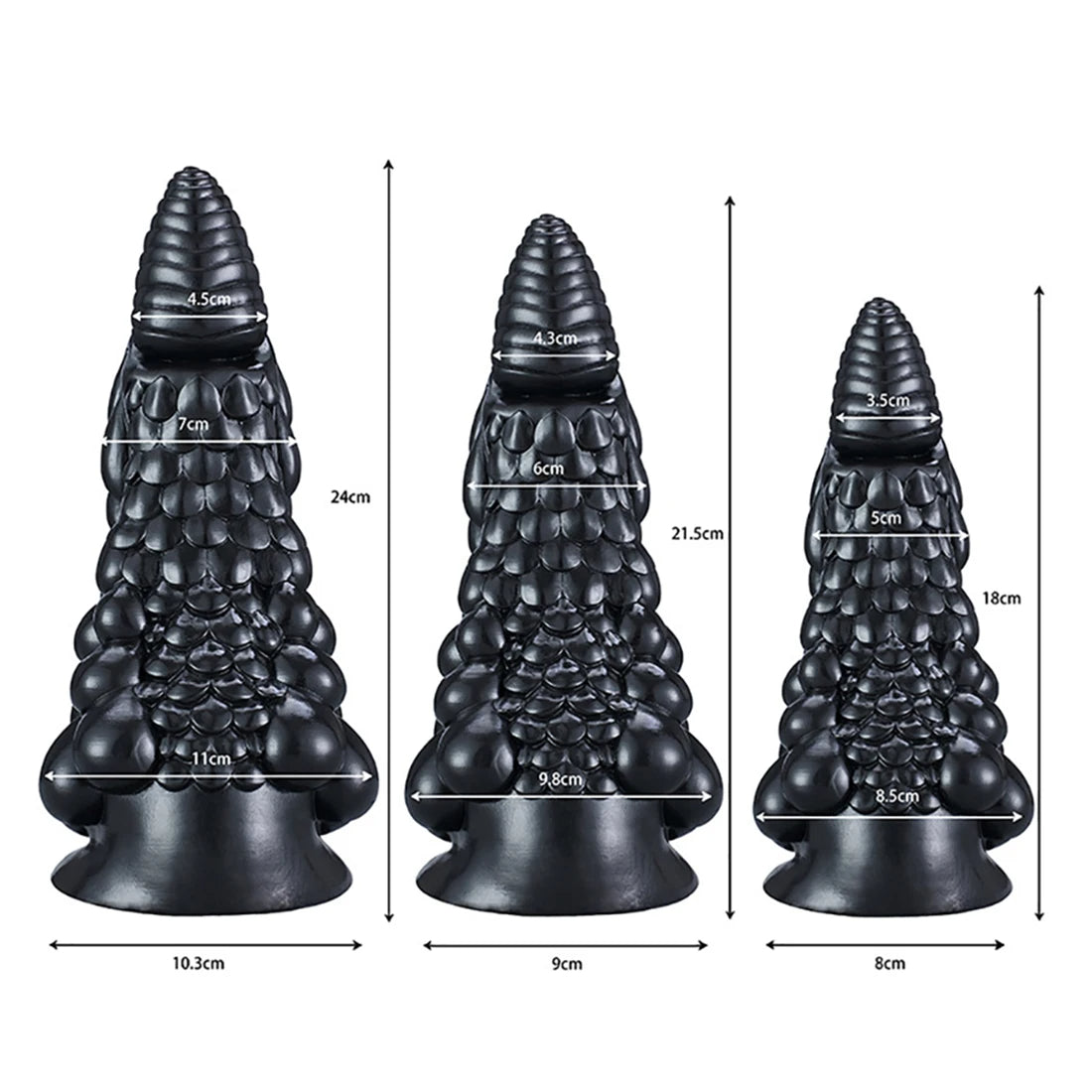 Realistic Monster Dildo - Big Knotted Dildos Anal Plug Sex Toys for Women Men