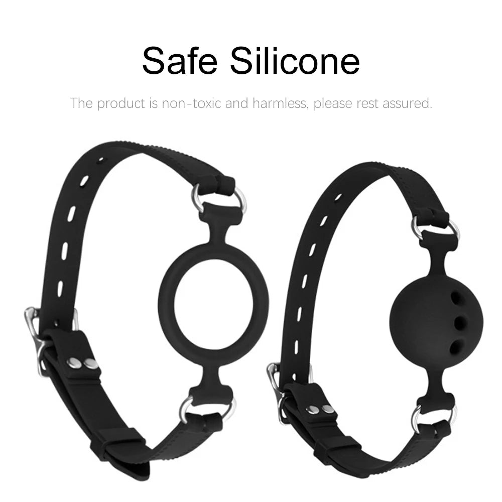 Oral Sex Ball Gag Adult Toy - Flirting Bondage Oral Restraints Couple Sex Toys