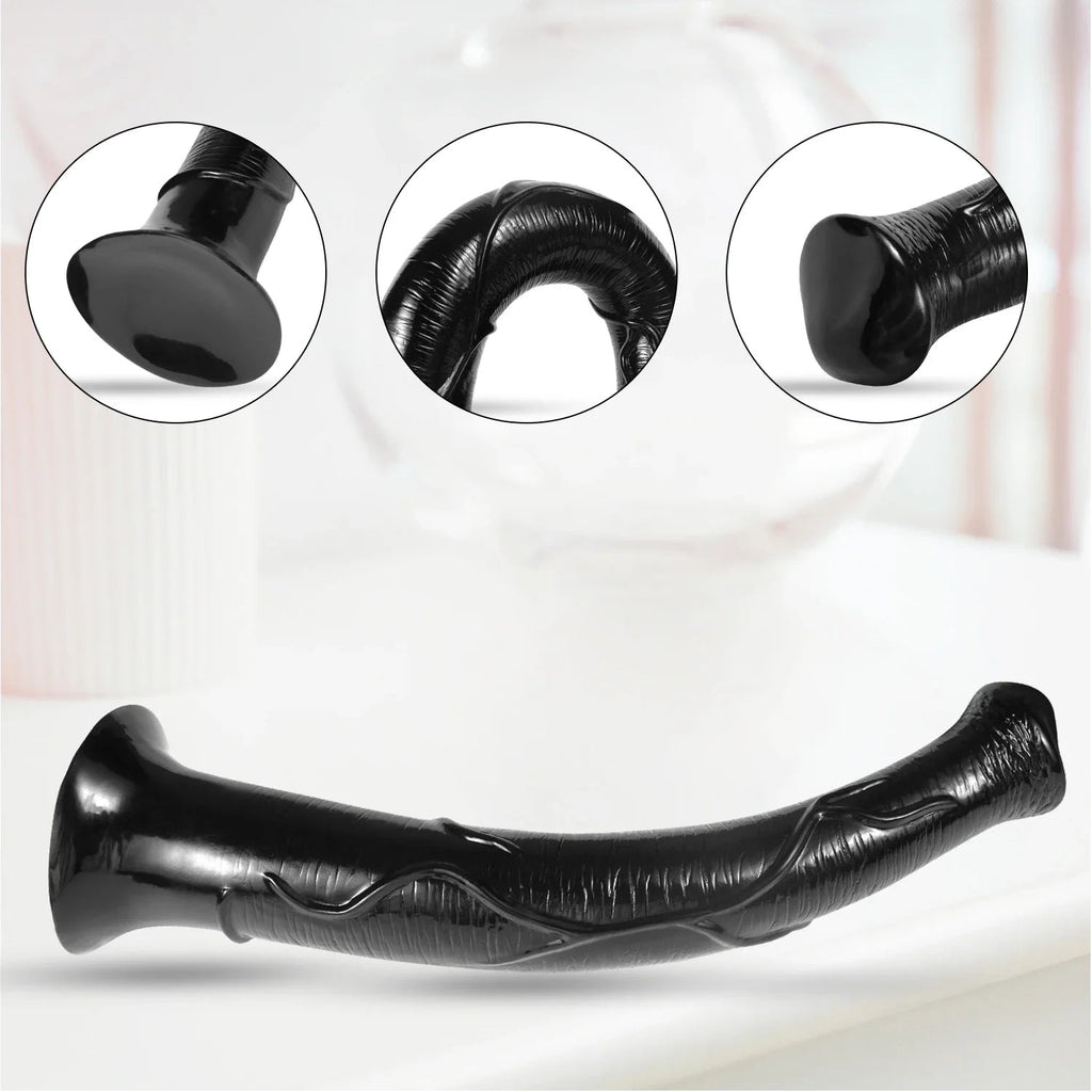 Huge Horse Dildo - 15 inch Long Animal Dildo Anal Plug Adult Toys