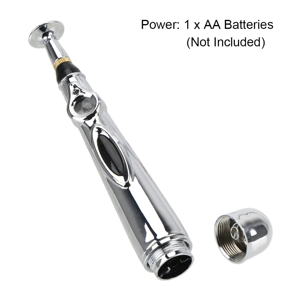 Estim Clit Stimulator Prostate Massager - Stainless Stick Metal Dildo Nipple Anal Toy