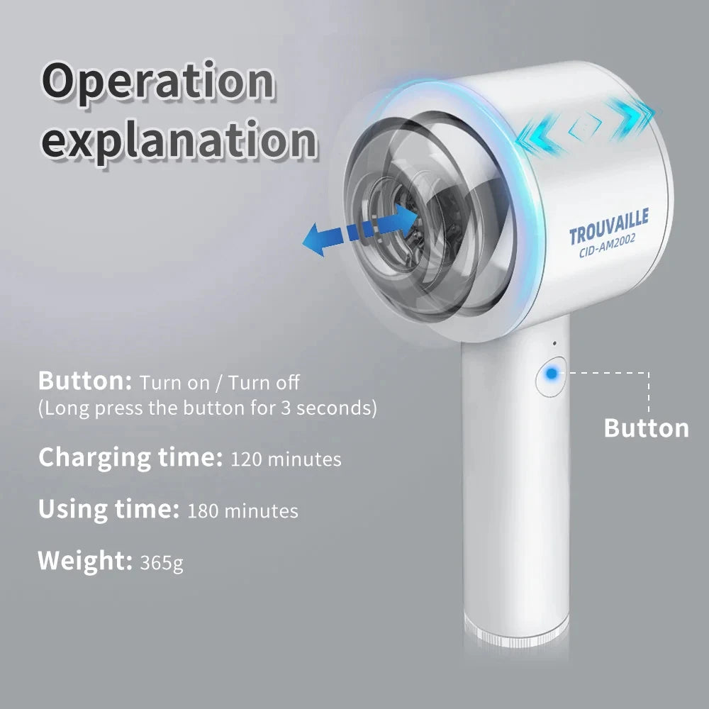 Hair Dryer Male Masturbator Adult Stroker - Powerful Thrusting Pussy Sleeve Male Sex Toys