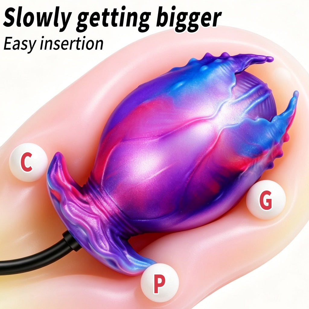 Creative Inflatable Creature Anal Plug