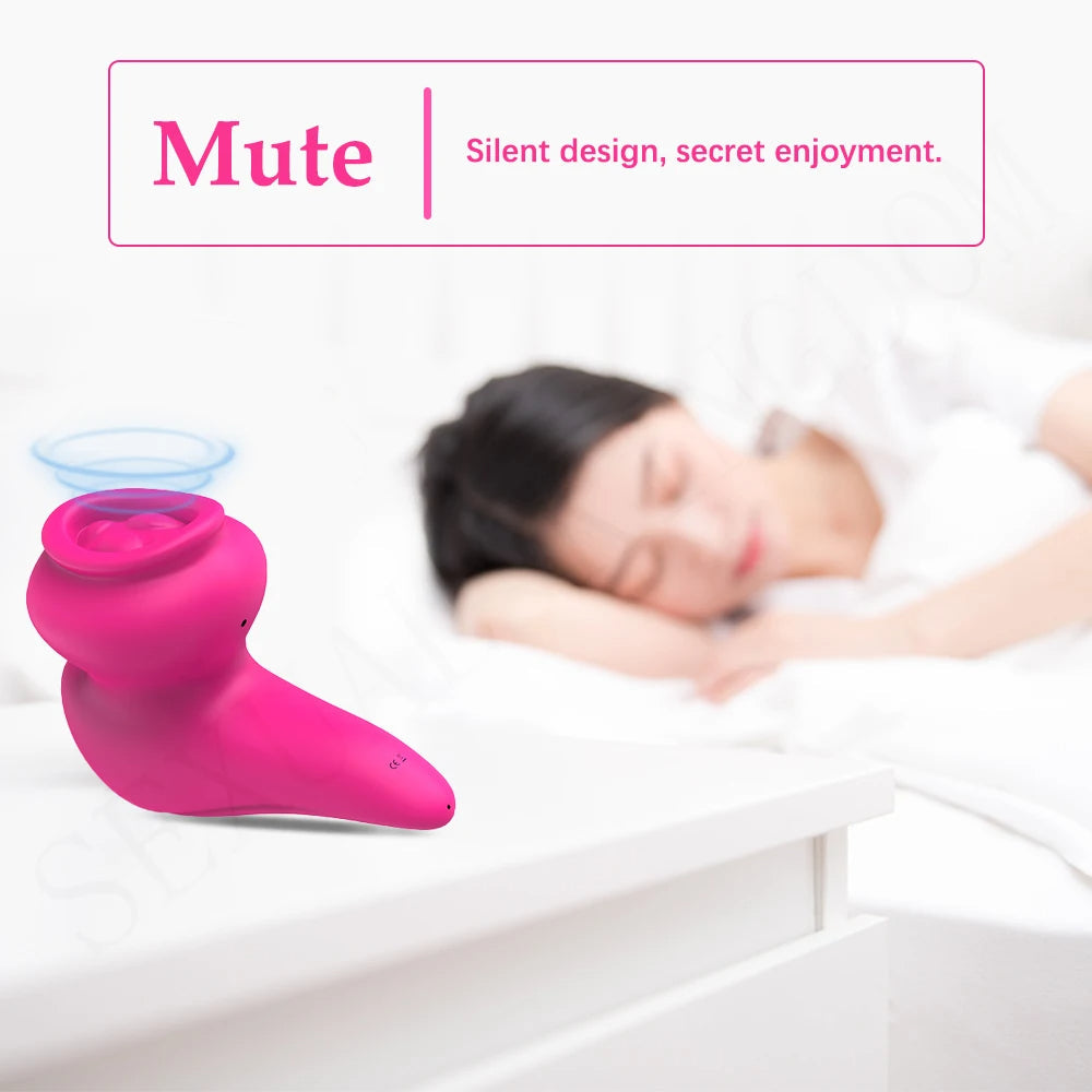 Clitoral Sucker Female Sex Toys - Best Vibrating Panty Oral Sex Vibrator Nipple Clamp