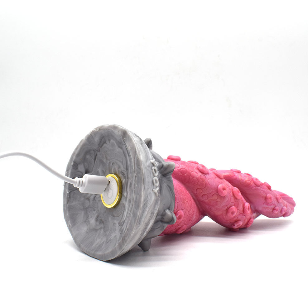 Fantasy Octopus Tentacle Dildo Vibrator - Monster Vibrating Anal Dildo Buttplug Sex Toys