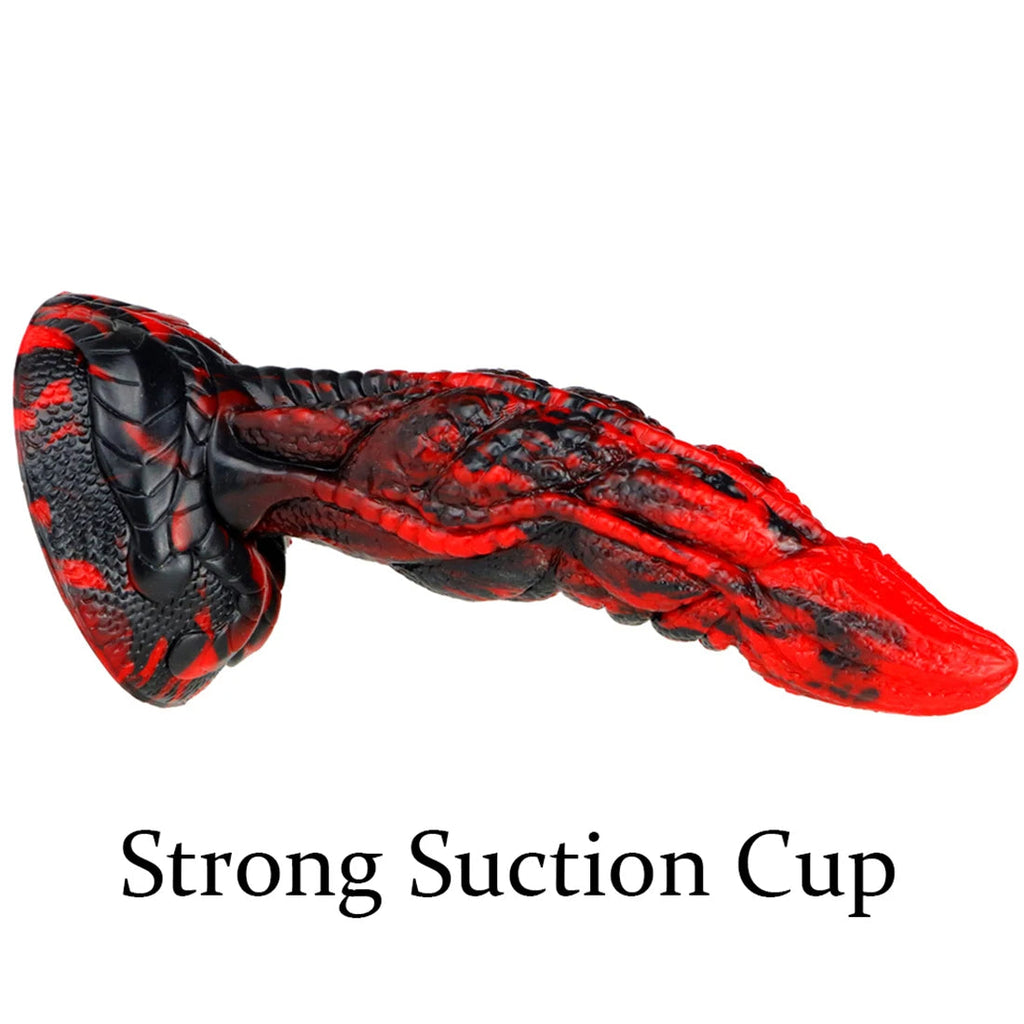 Exotic Monster Dildo - Realistic Dragon Design Silicone Dildo Anal Plug - Domlust