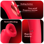 Lolita Oral Sex Clit Stimulator - Pocket Mouch Sucking Licking Nipple Clitoral Vibrator