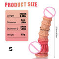 Exotic Anal Dildo Dilator Sex Toys - Big Threads Silicone Dildos Prostate Massage Milking
