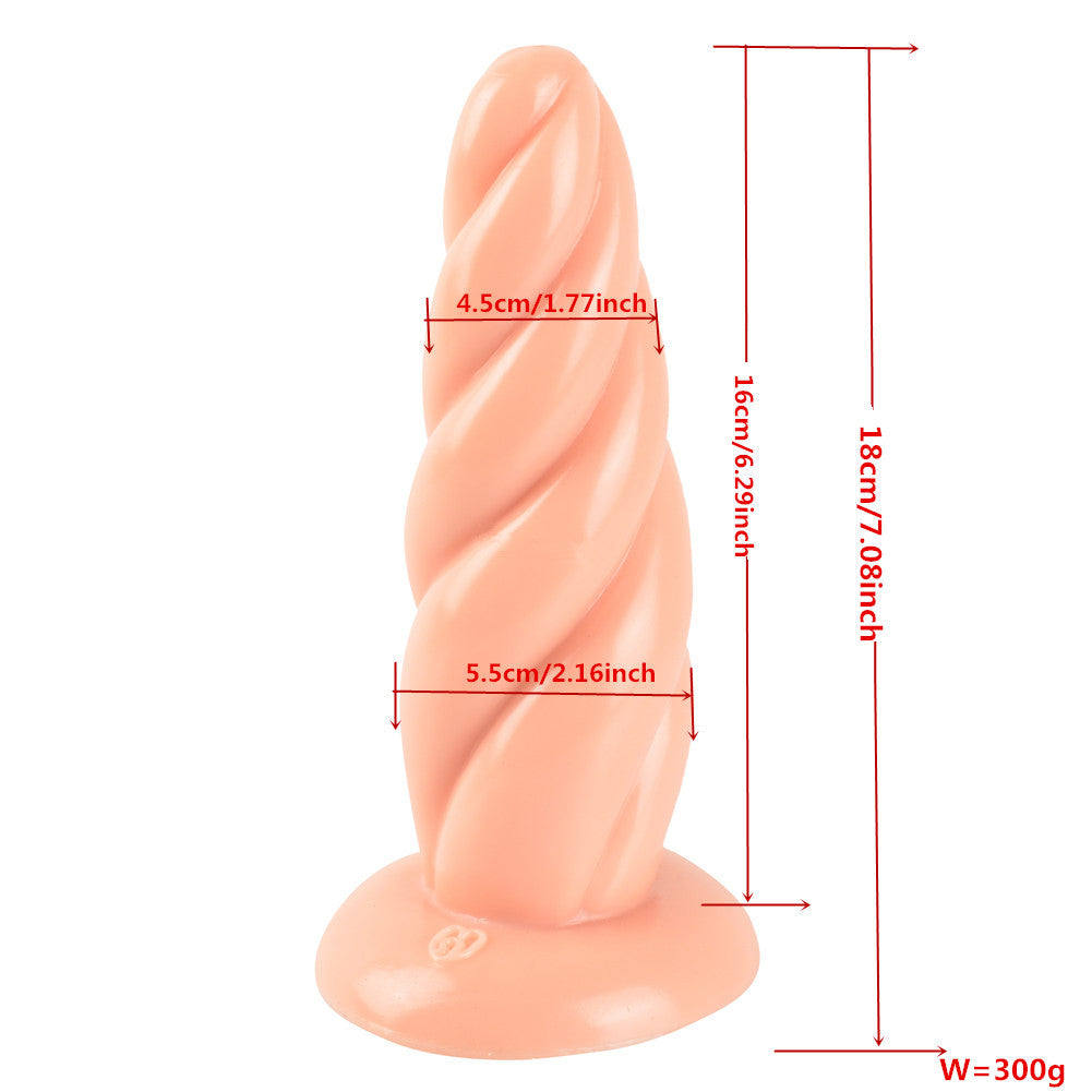 Whirlwind Anal Dildo Butt Plug - Realistic Anal Dilator G Spot Prostate Sex Toys
