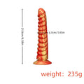 Exotic Tentacle Knotting Women Masturbating - Big Threads 8 inch Monster Dildos Sex Toys