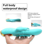Domlust Three-Head Dragon Vibrator- G-spot Rabbit Beads Anus Stimulation 3-in-1 Female Sex Toys