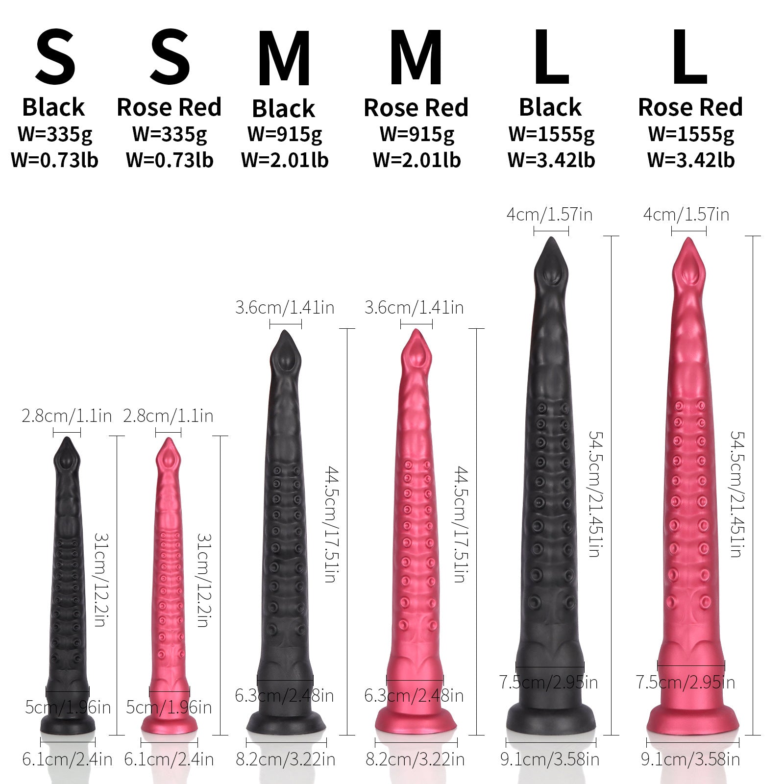 Long Tentacle Monsterdildos Butt Plug - Silicone Realistic Anal Dildo Sex Toy for Men Women
