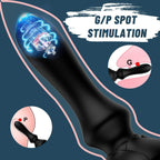 APP Controlled Anal Dildo Butt Plug - Remote Control G Spot Anal Sex Toys for Men Women