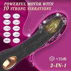 Vibrating Anal Dildo G Spot Vibrator - Handheld Heat Classic Vibrator Sex Toys