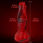 Monster Dragondildo Butt Plug - Silicone Anal Fantasy Dildos Ride Female Sex Toys