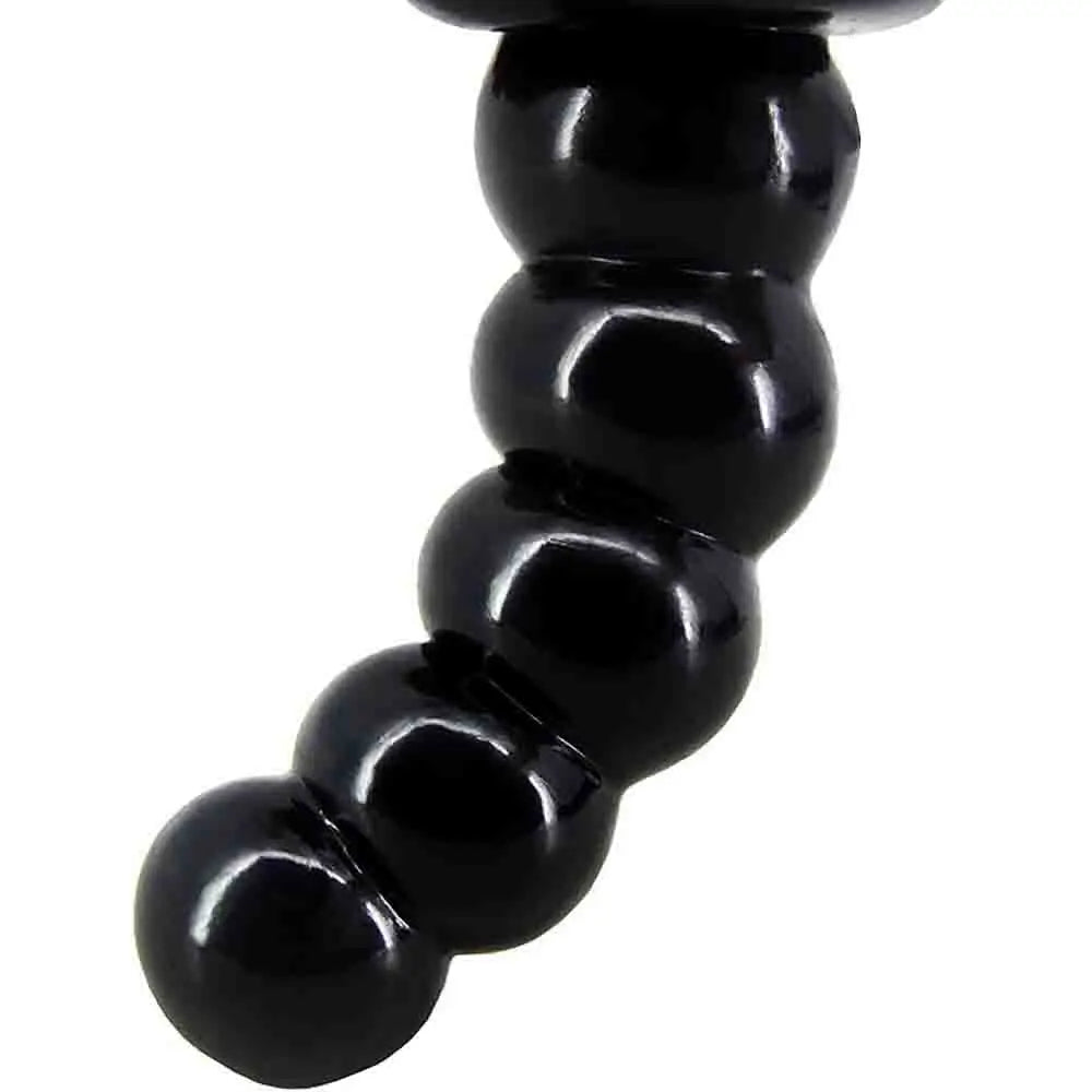 Suction Cup Huge Dildo Butt Plug - Graduated Beads Anal Dildos Sex Toys for Men Women