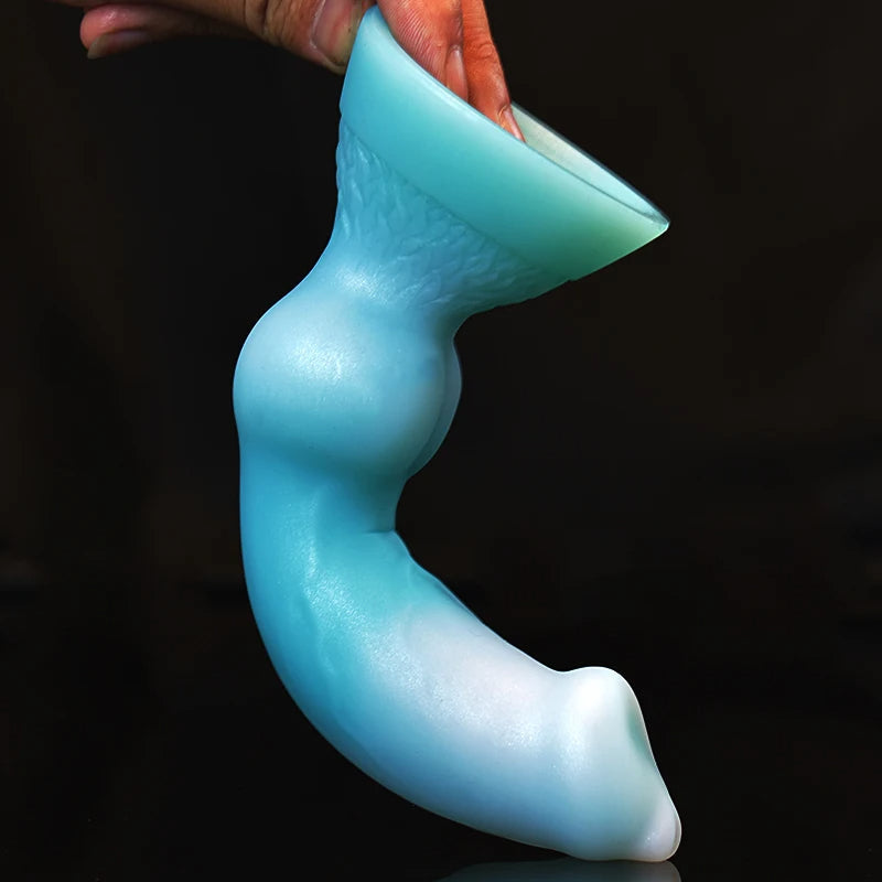 Crystal Dog Dildos Butt Plug - Exotic Small Monsterdildo Anal Sex Toys for Men Women