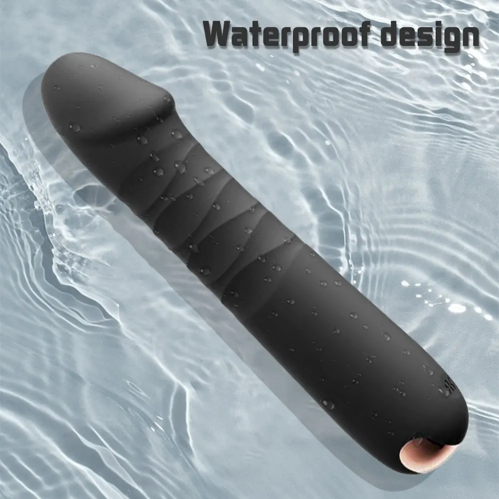 Thrusting Anal Dildo Vibrator - 10 Telesopic G Spot Stimulator Prostate Massager