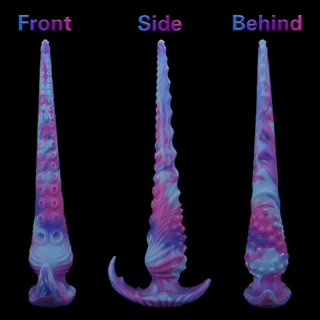 Extra Long Octopus Tentacle Anal Dildo Butt Plug - Monsterdildo Silicone Sex Toy for Men Women