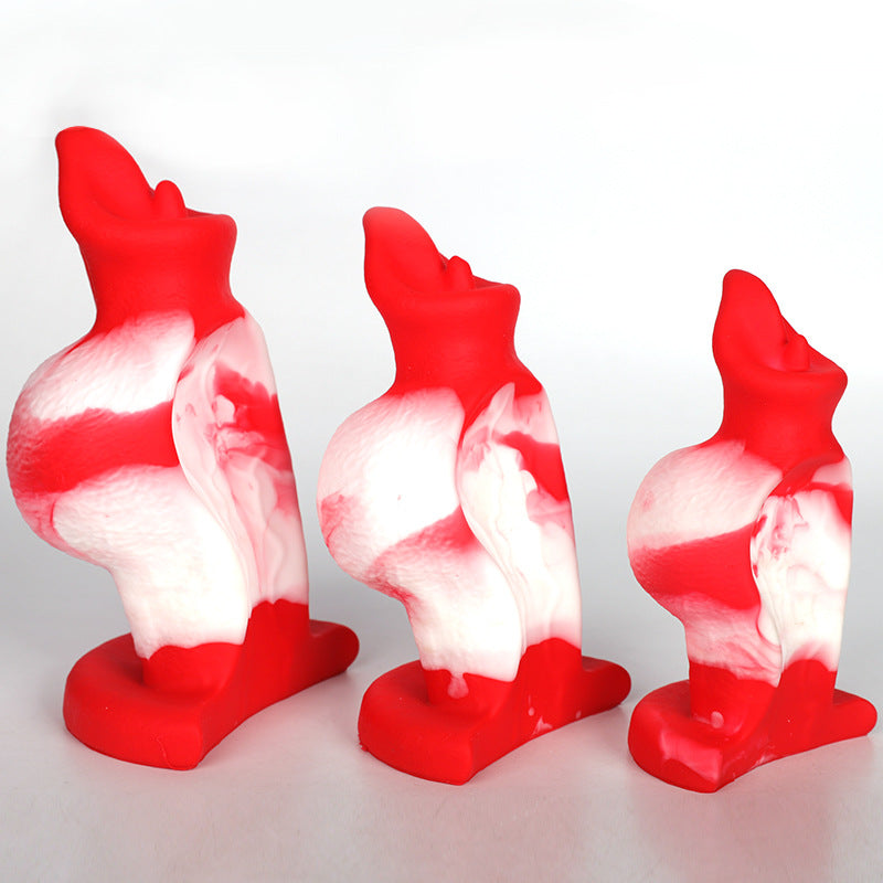 Tibetan Mastiff Fantasy Dildos Butt Plug - Animal Dogdildo Textured Vaginal Anal Sex Toys