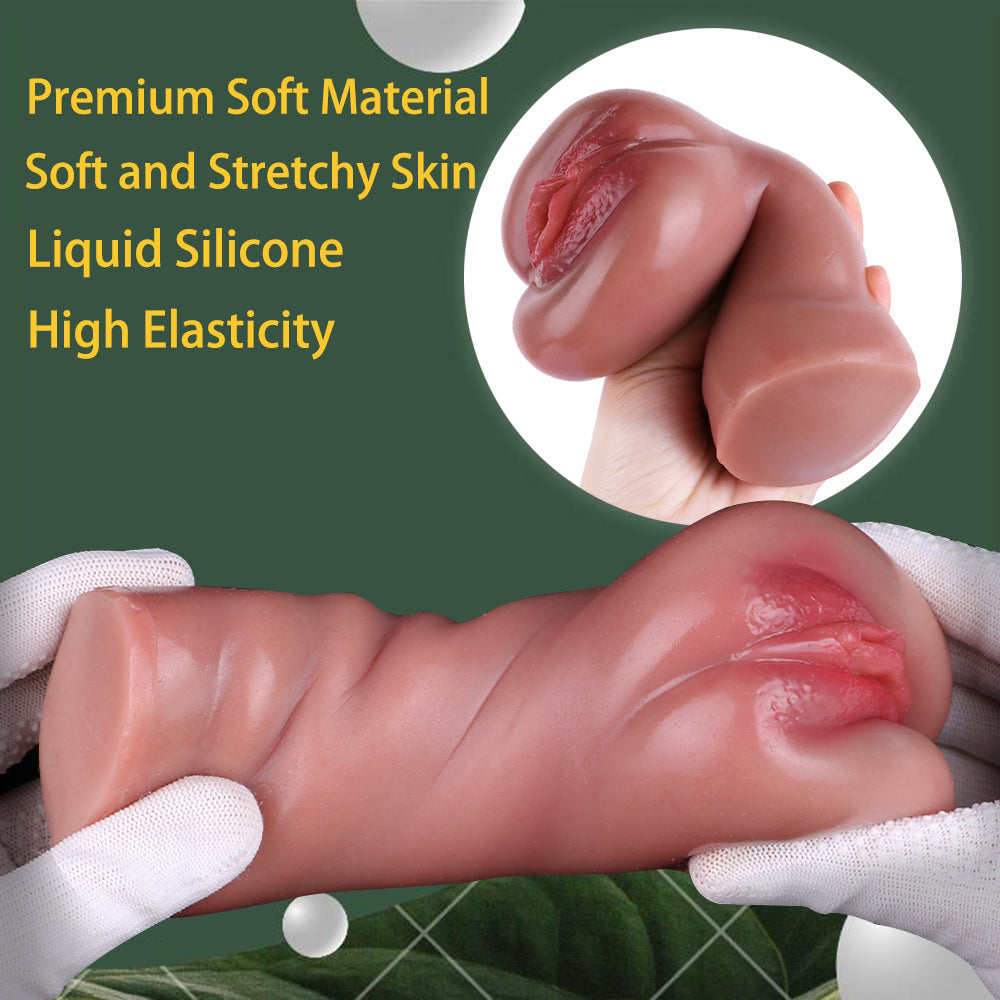 Life Size Pocket Pussy Masturbator - Realistic Vaginal Penis Blowjob Sex Toys for Men