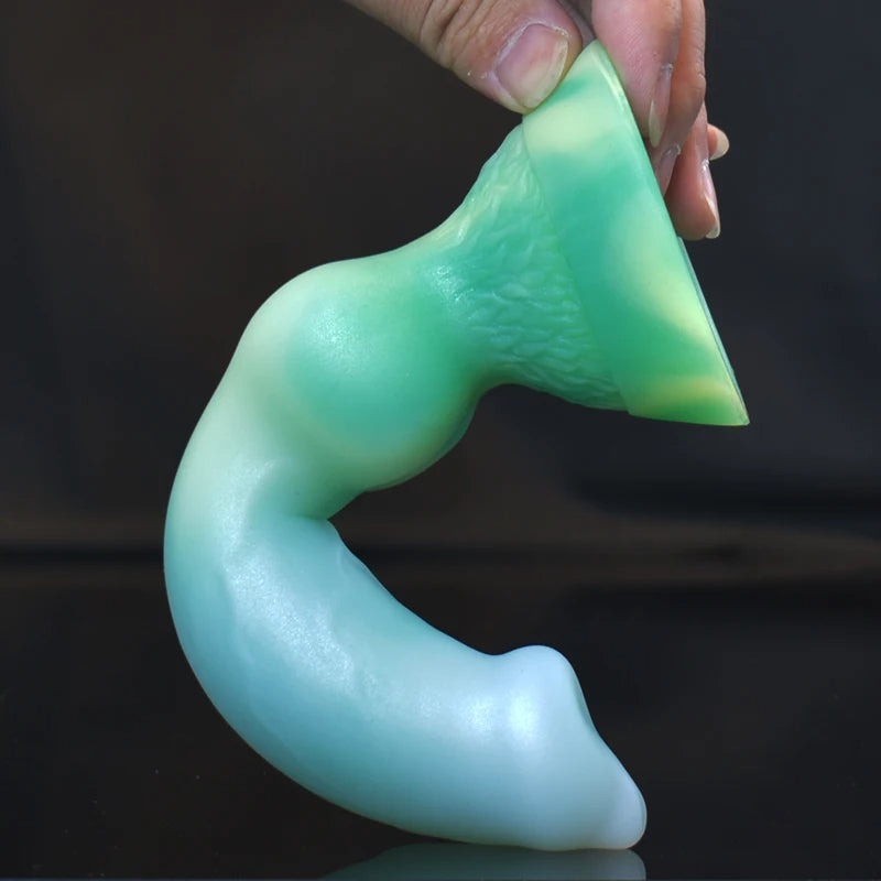 Crystal Dog Dildos Butt Plug - Exotic Small Monsterdildo Anal Sex Toys for Men Women