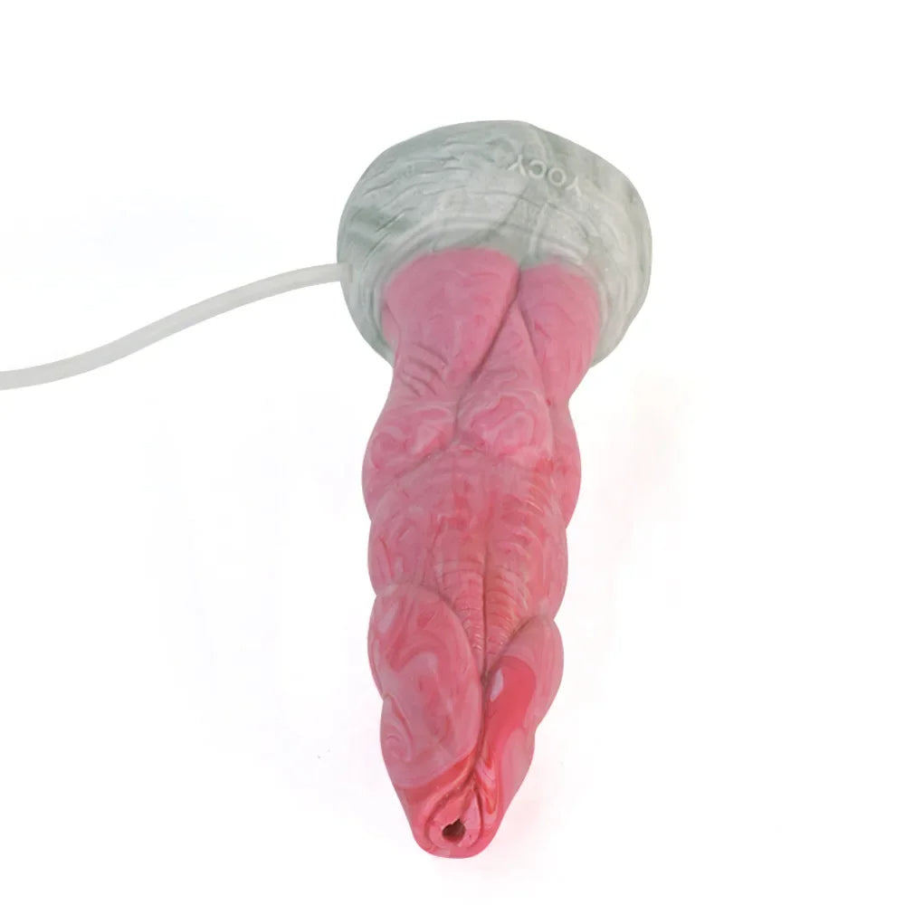 Squirting Dragon Dildo Butt Plug - Water Jet Ejaculating Anal Dildos Female Sex Toys