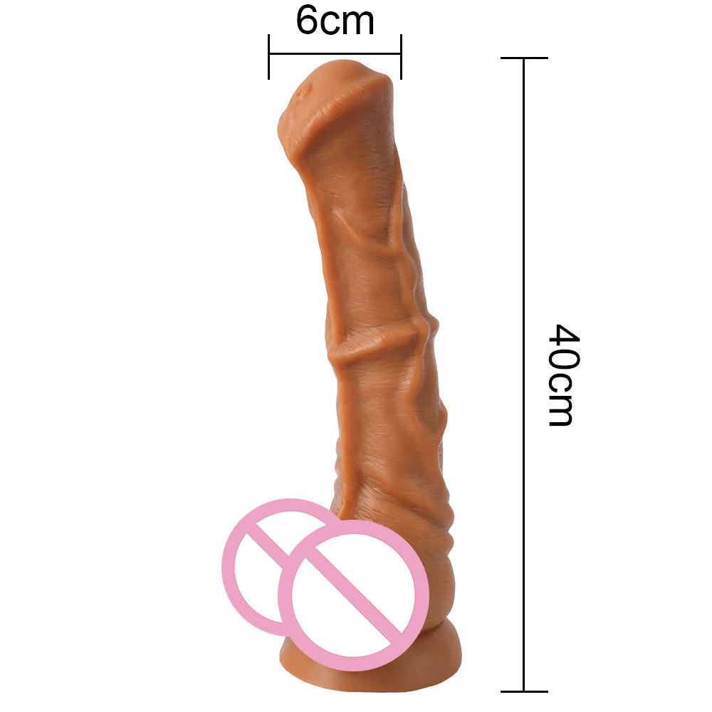 Big Giant Horse Dildo Riding Pleasure - Large Realistic Animaldildo Anal Sex Toys for Women
