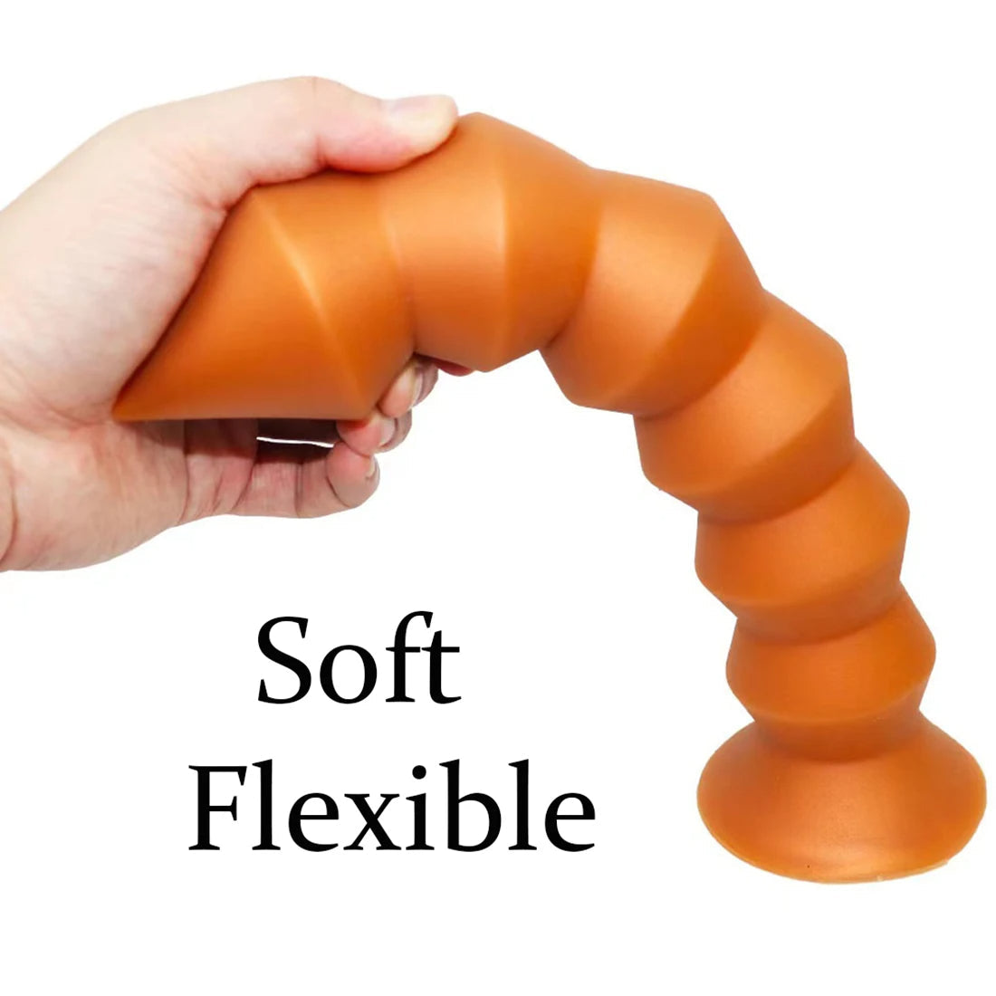 Huge Dildo Anal Plug - Big Thread Spire Shape Anal Dildos Butt Plug Sex Toys