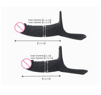Male Strap On Cock Sleeve Sheath - Realistic Penis Enlarger Harneess Extender Pegging Play