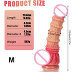 Exotic Anal Dildo Dilator Sex Toys - Big Threads Silicone Dildos Prostate Massage Milking
