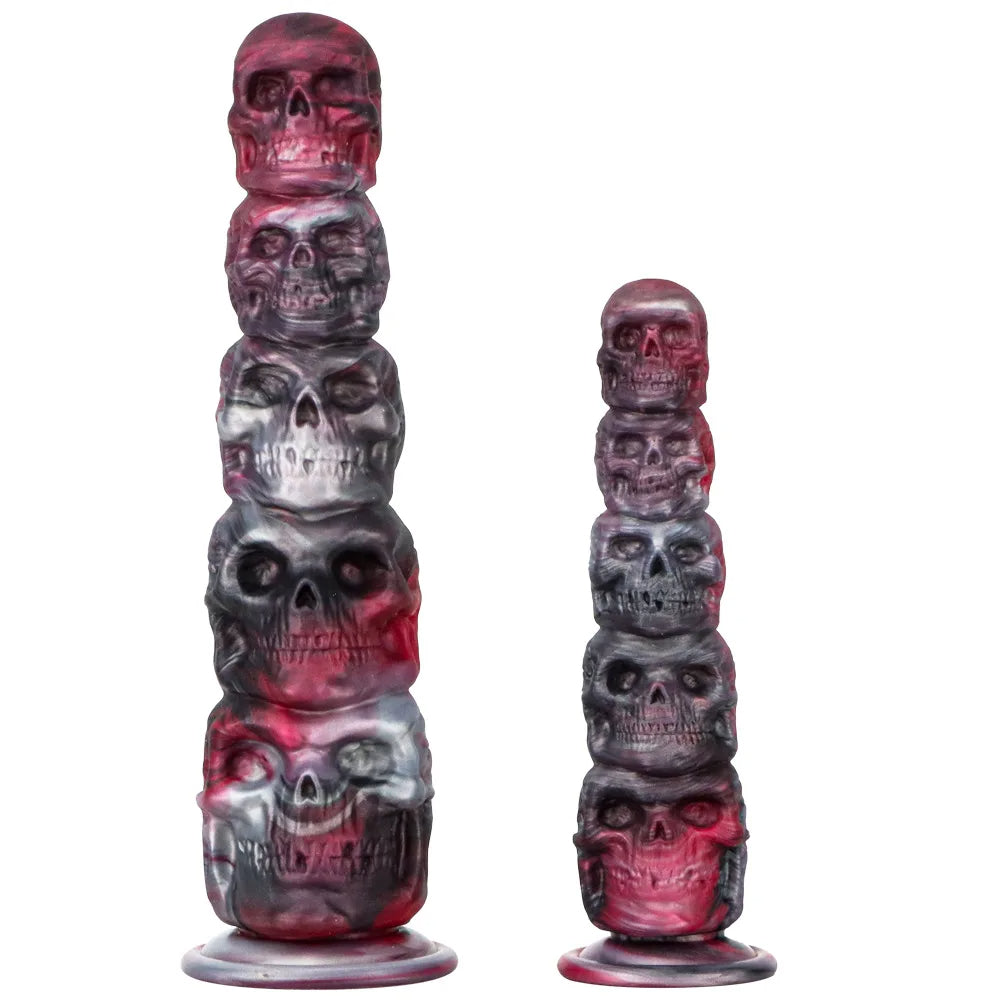 Skeleton Fantasy Dildos Butt Plug - Big Giant Monsterdildo Vaginal Women Masturbator
