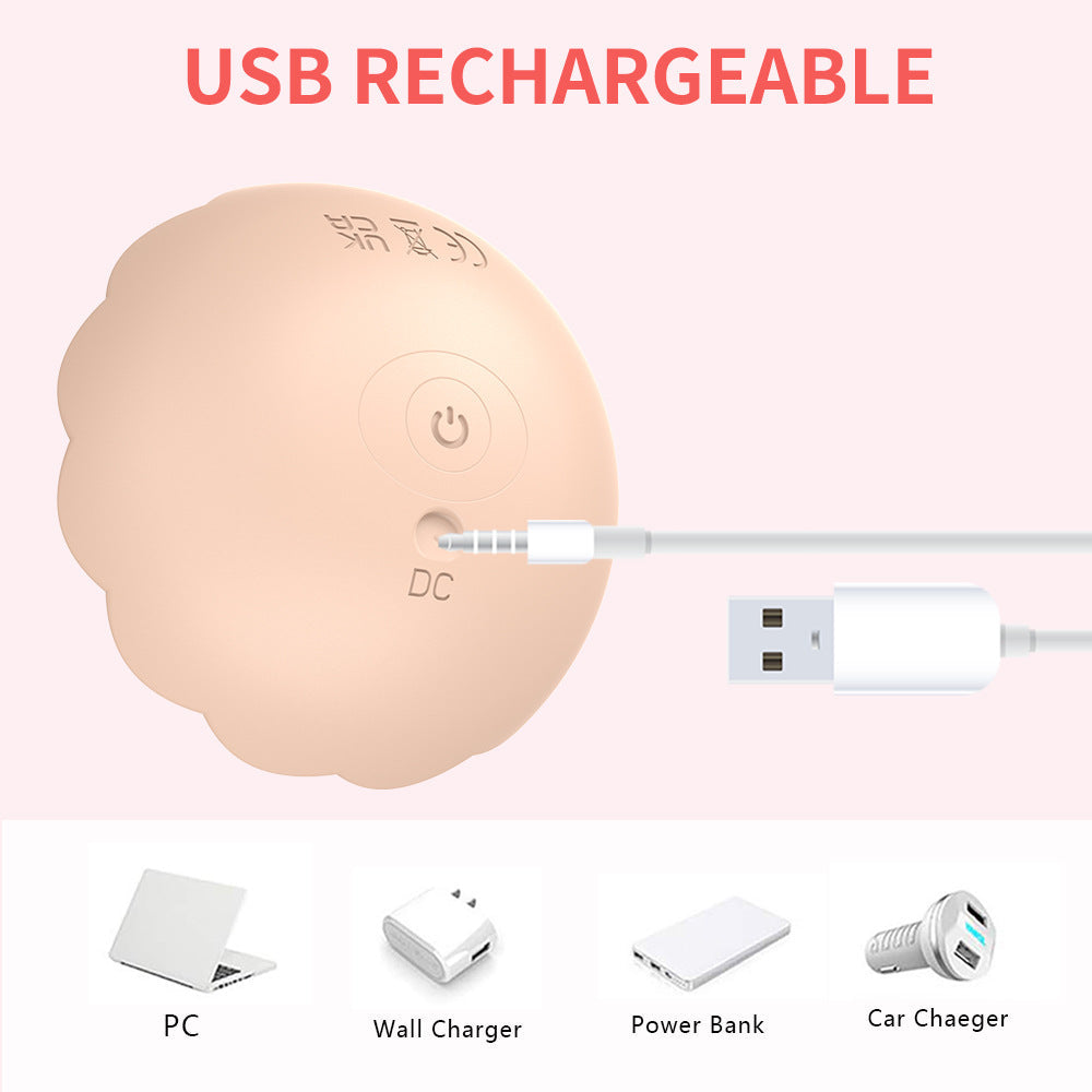 App Control Breast Massager - Silicone Expansion Cup Vibrating Nipple Pads Women Vibrator